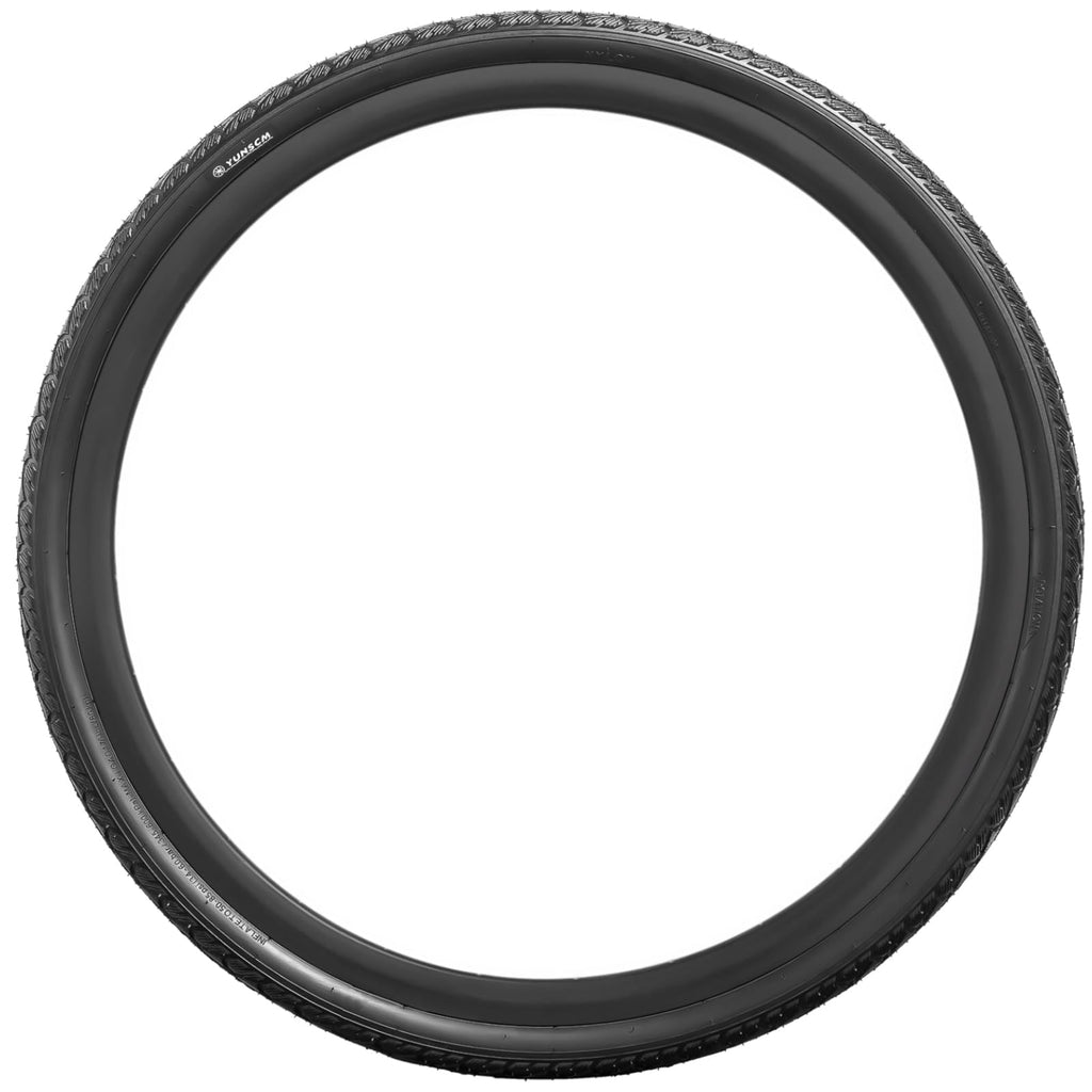 YunSCM 700x40C Road Bike Tyres Set | 2 Tires, 2 Tubes & Rim Strips
