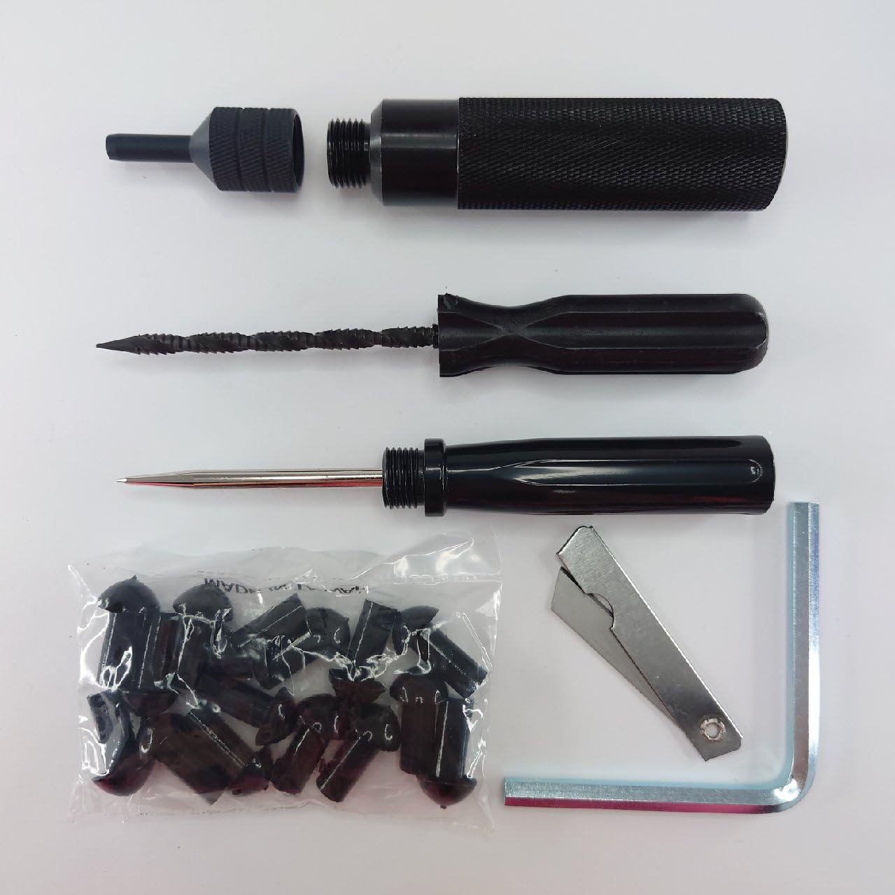 Stop 'n Go Pocket Tyre Plugger Kit – Tubeless Puncture Repair Tool