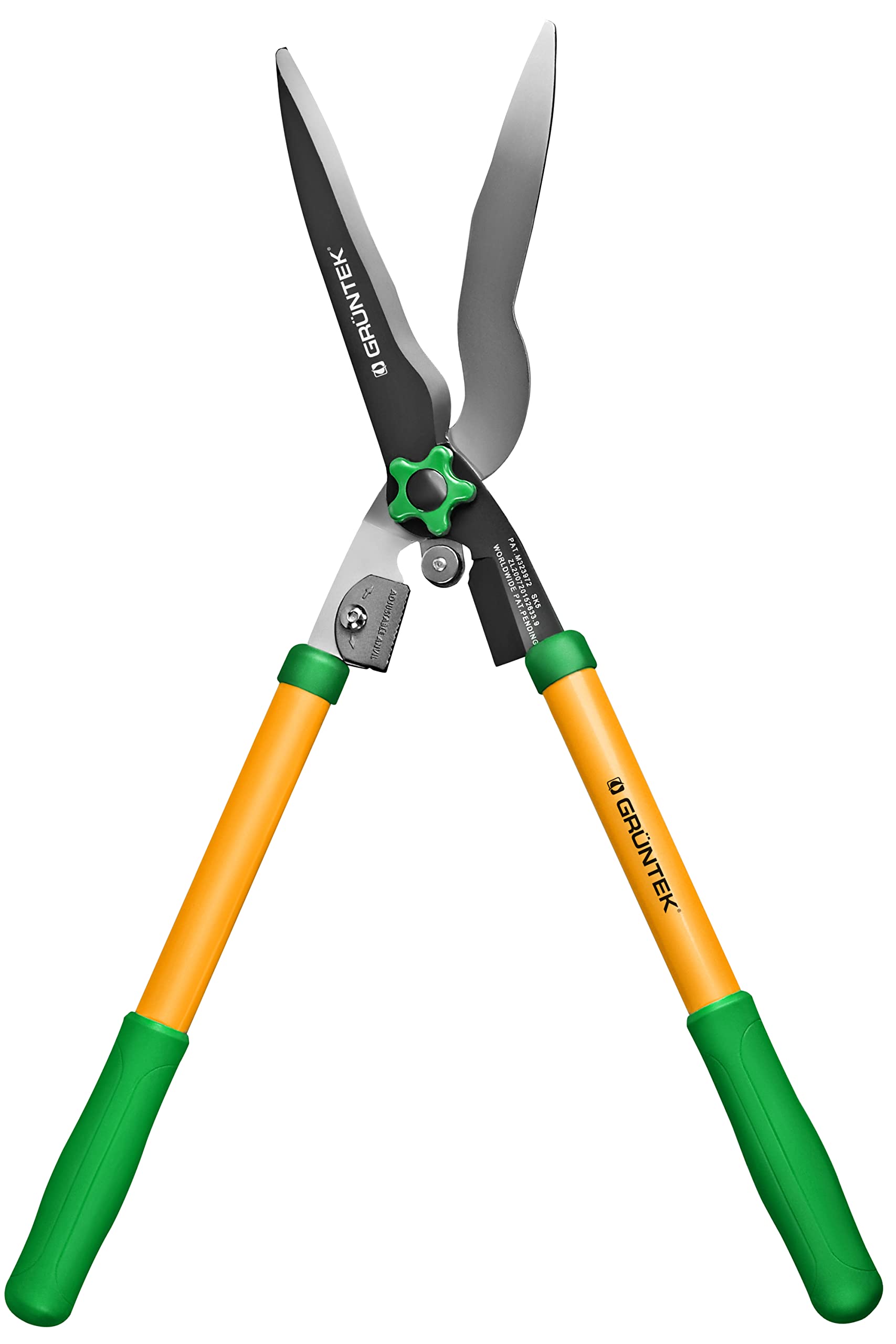 GRÜNTEK MARABU 3-in-1 Hedge Shears & Loppers | Bypass & Anvil SK5 Blades