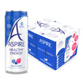 ASPIRE Healthy Energy Drink – Mixed Berry – 12 x 330ml – Zero Sugar