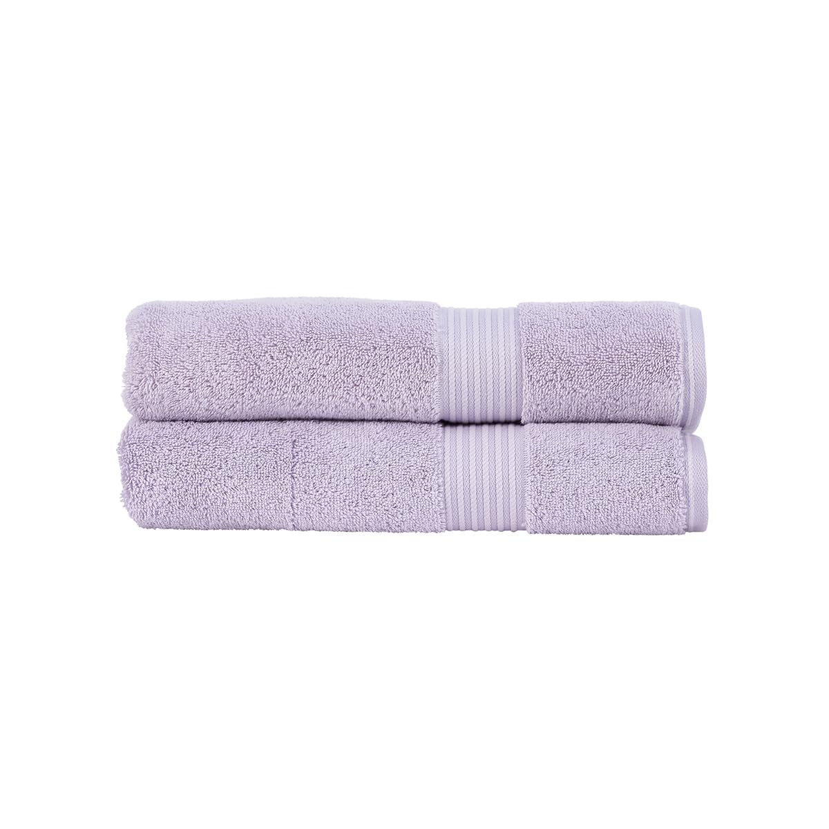 Christy Supreme Hygro Bath Towels - 2 Piece Set - Lavender Supima Cotton