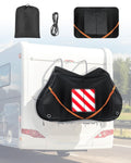 SUPAREE 2-Bike Cover | 420D Heavy Duty Waterproof Storage for RV & Car
