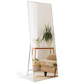 HORLIMER Full Length Mirror | 65x24 White Shatterproof Floor & Wall Mirror