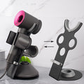 YCHF Magnetic Hair Dryer Holder for Dyson Supersonic - Gray Metal Stand