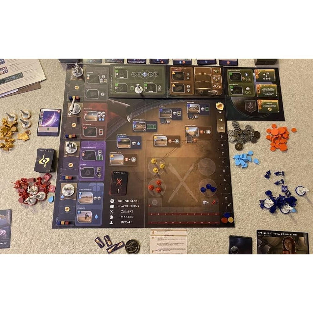 Dune Imperium: Rise of Ix Board Game Expansion – Direwolf Strategy Game