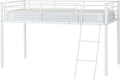 Seconique Kora 3' Single Mid Sleeper Bed - White Space Saving Frame