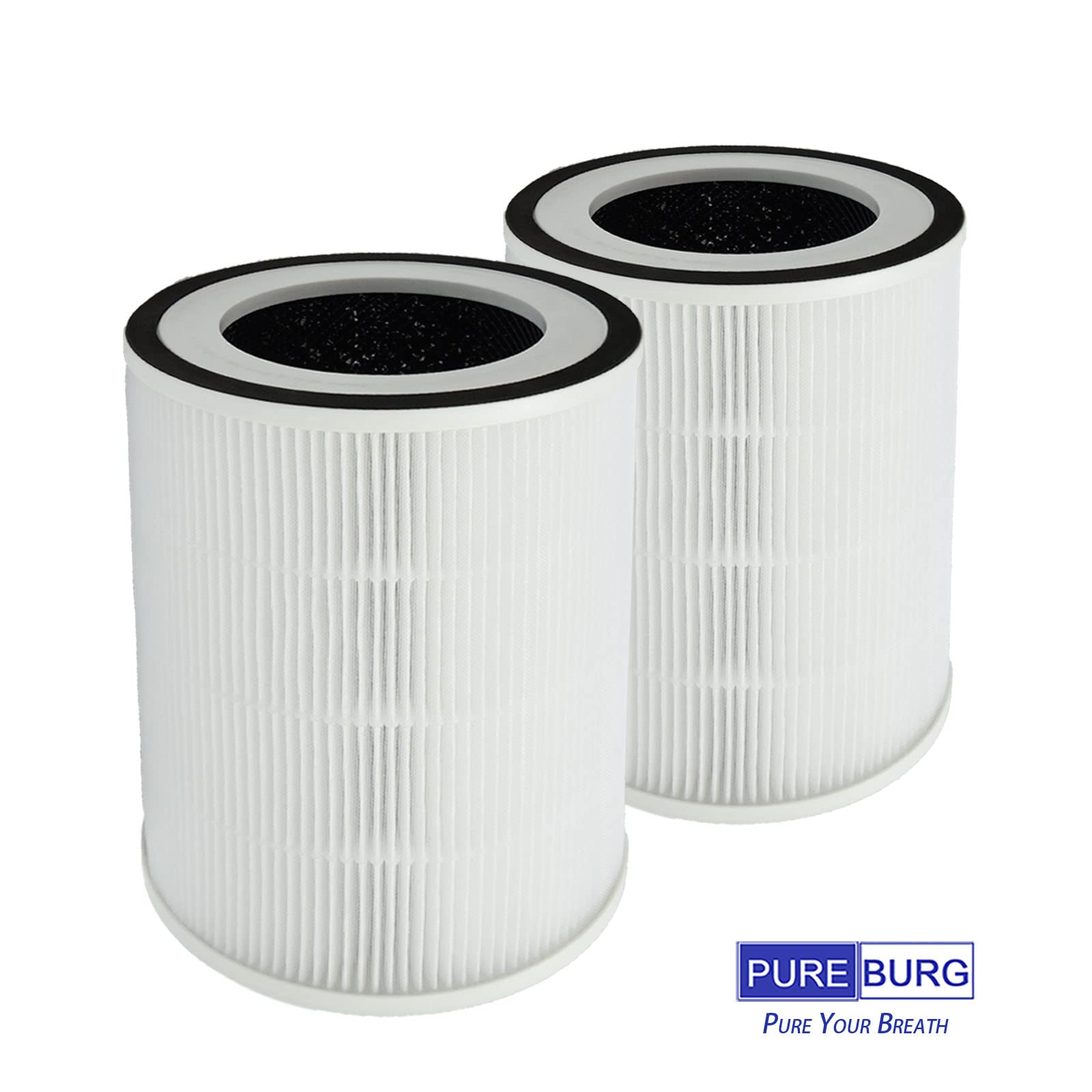 PUREBURG H13 HEPA Replacement Filter for Afloia Kilo & Russell Hobbs, 2-Pack