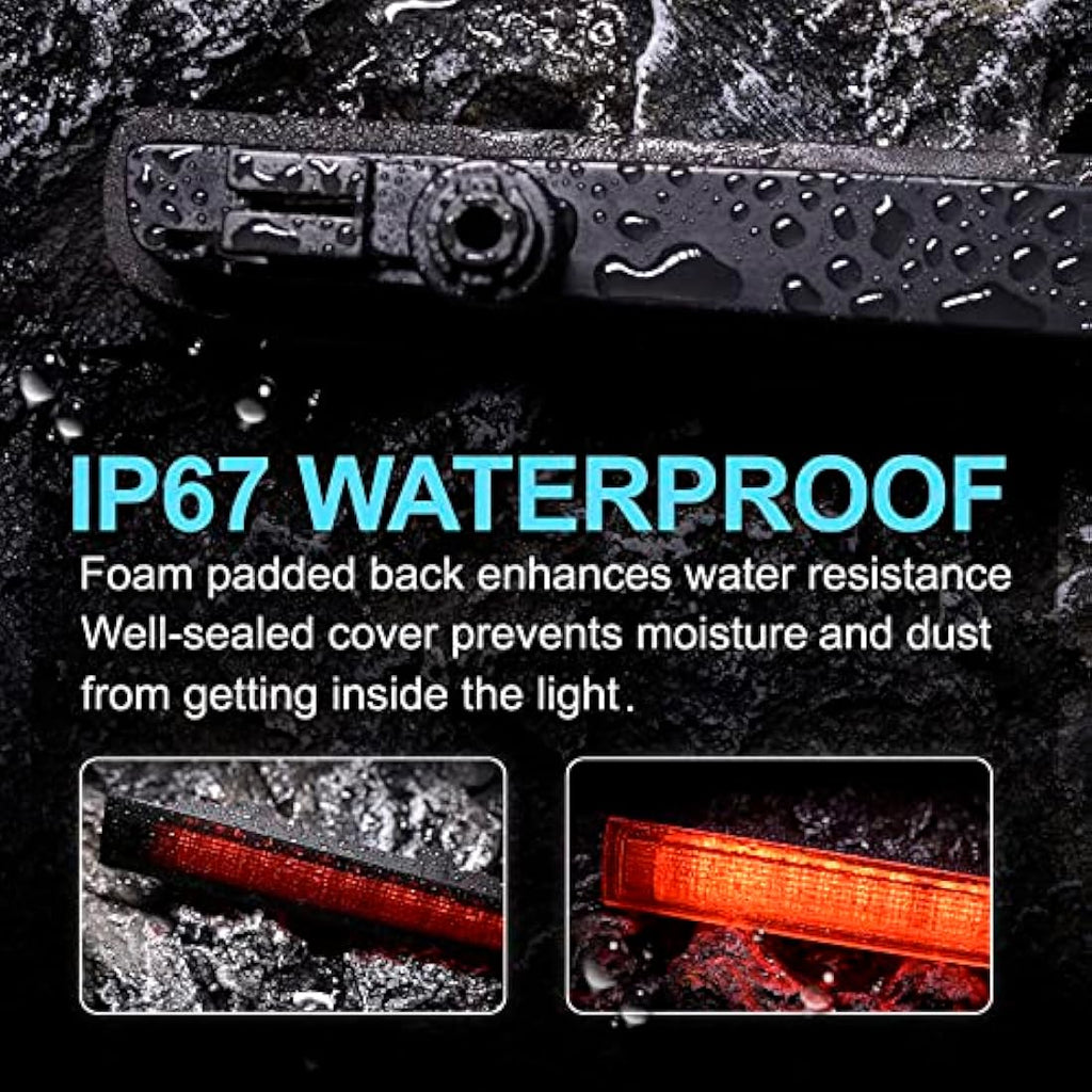 Jolof Store LED Third Brake Light for VW T5 T6 Transporter – Smoke Lens