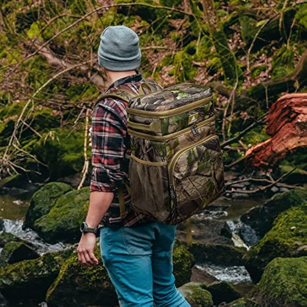 Laripwit 54-Can Insulated Cooler Backpack | Leak-Proof Picnic Rucksack