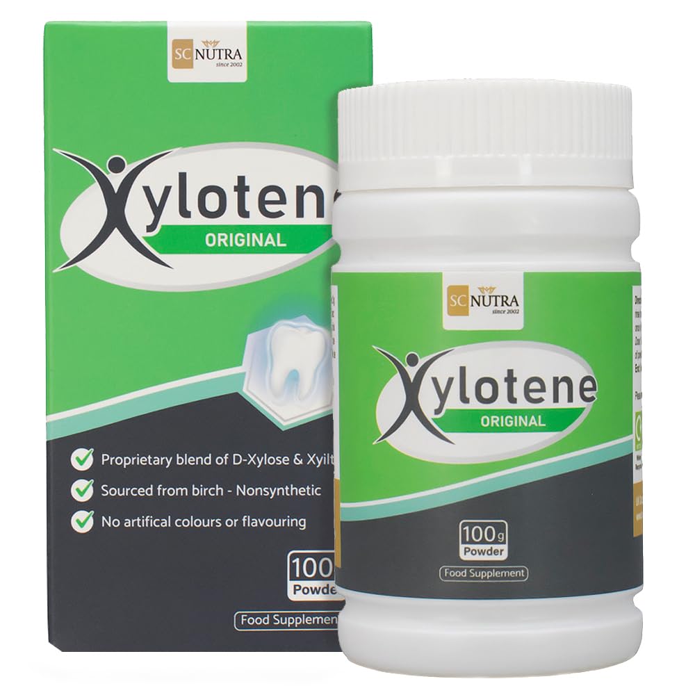 Sweet Cures Xylotene Powder - Natural Xylitol Oral Care Blend, 100g