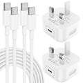 Jolof Store 20W USB C Fast Charger with 2M Type C Cable for iPhone 17/16/15