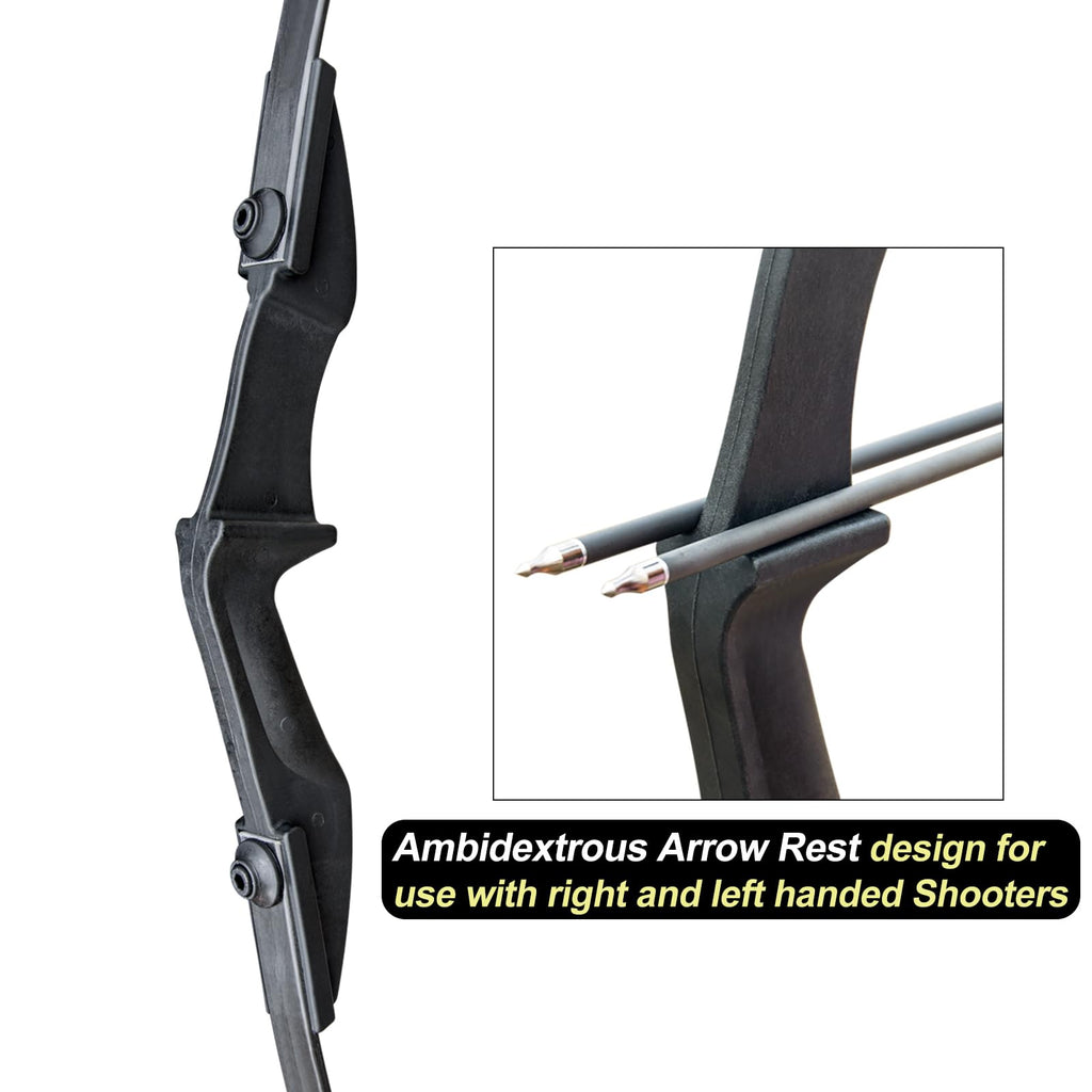 D&Q Takedown Recurve Bow and Arrow Archery Set - 30/40 lbs Kit
