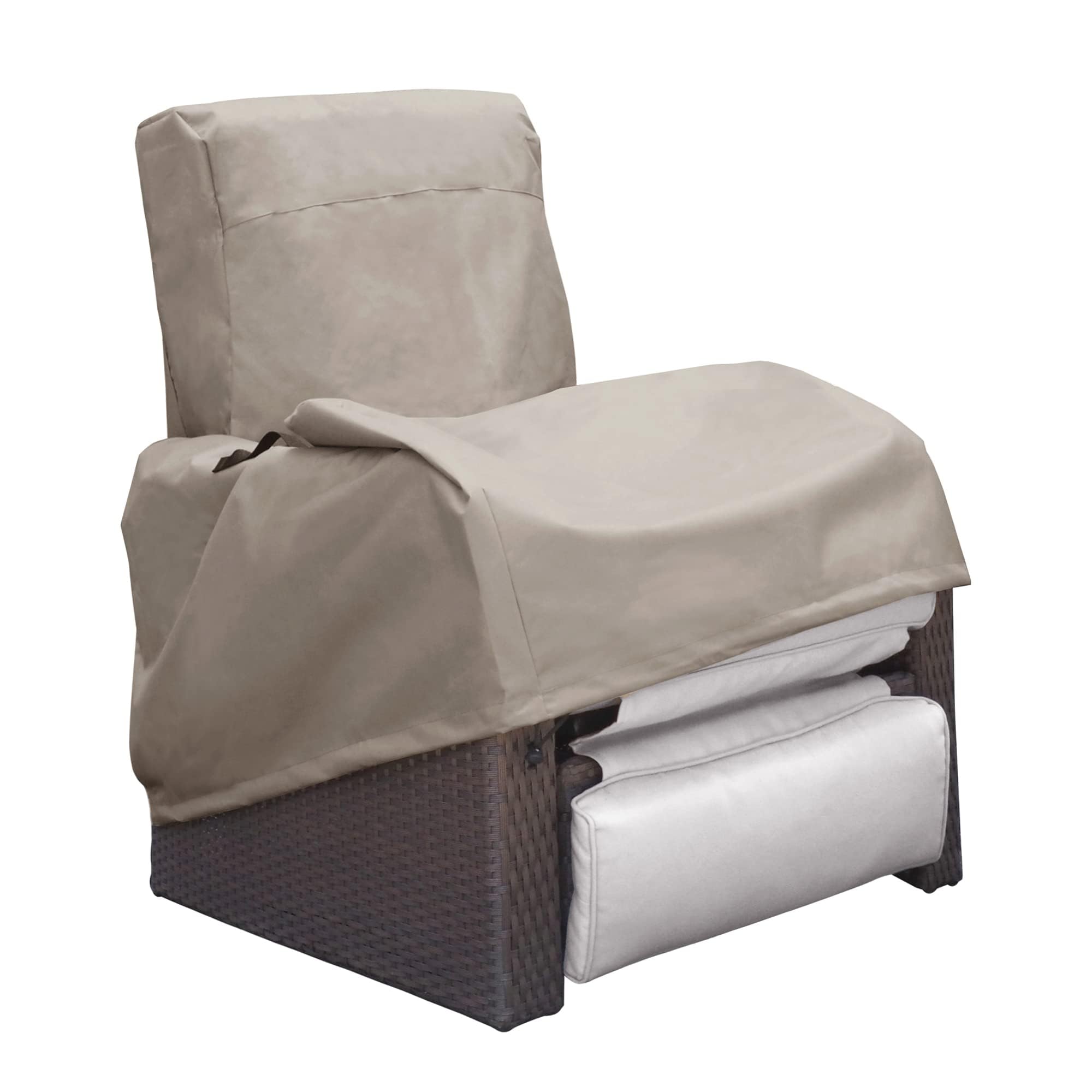 Art To Real Waterproof Garden Chair Cover – Heavy Duty 600D Nylon, Khaki