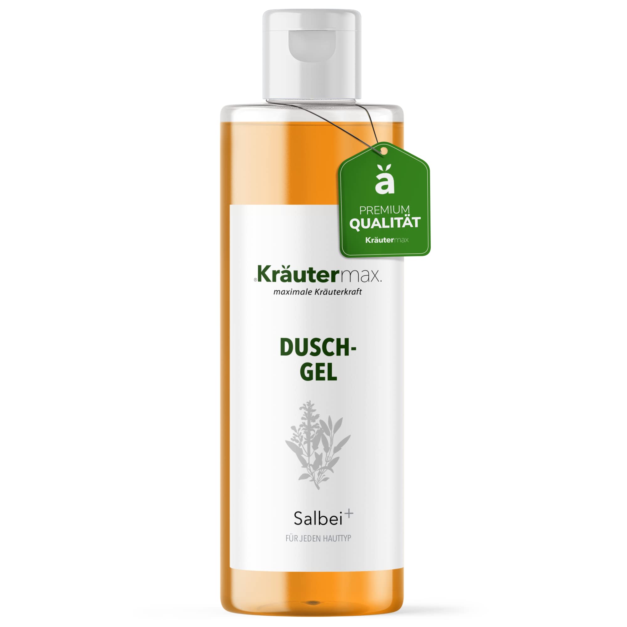 Sage Shower Gel & Shampoo – Natural Herbal Body Wash 250ml