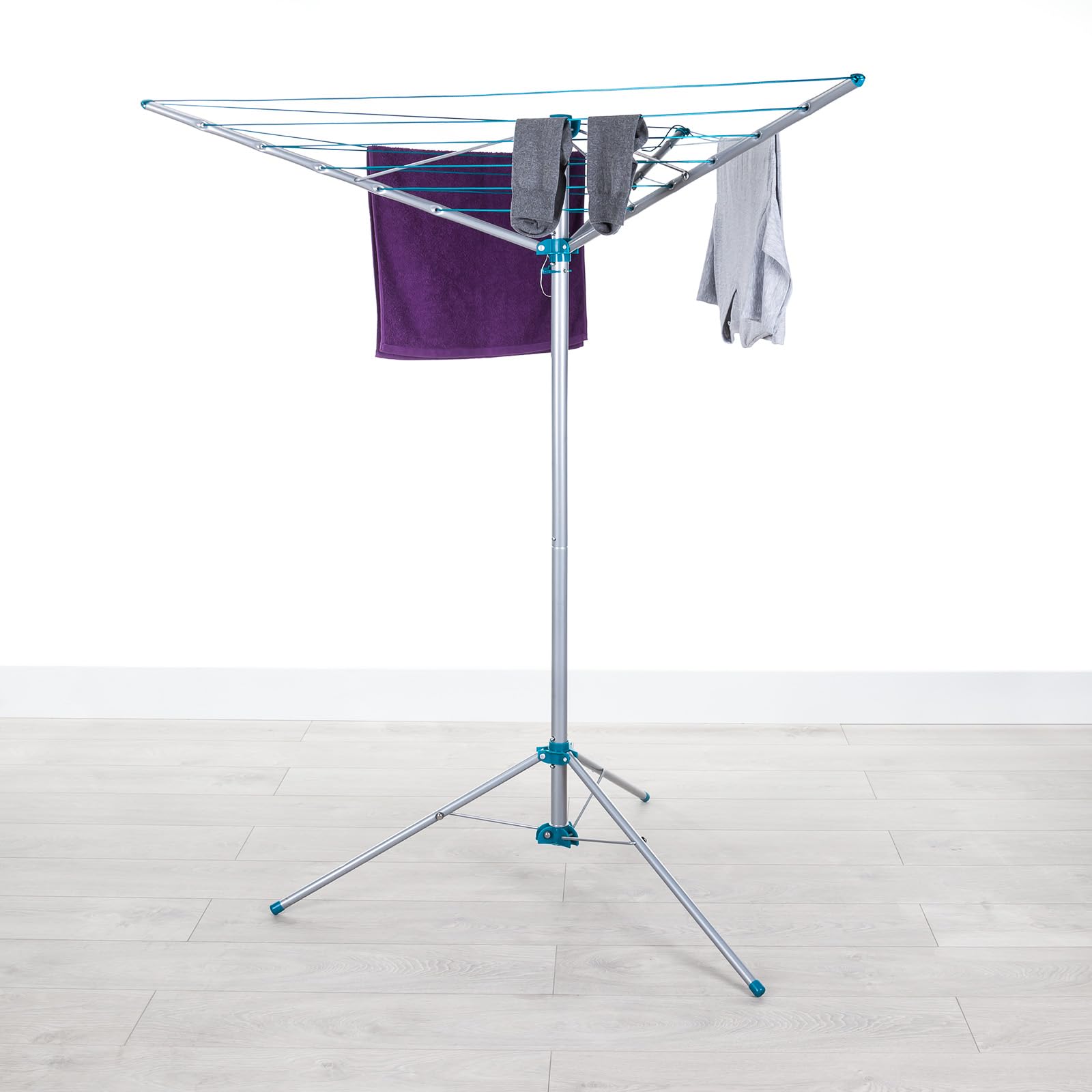 Minky Portable Rotary Airer – 15m Freestanding Indoor/Outdoor Washing Line
