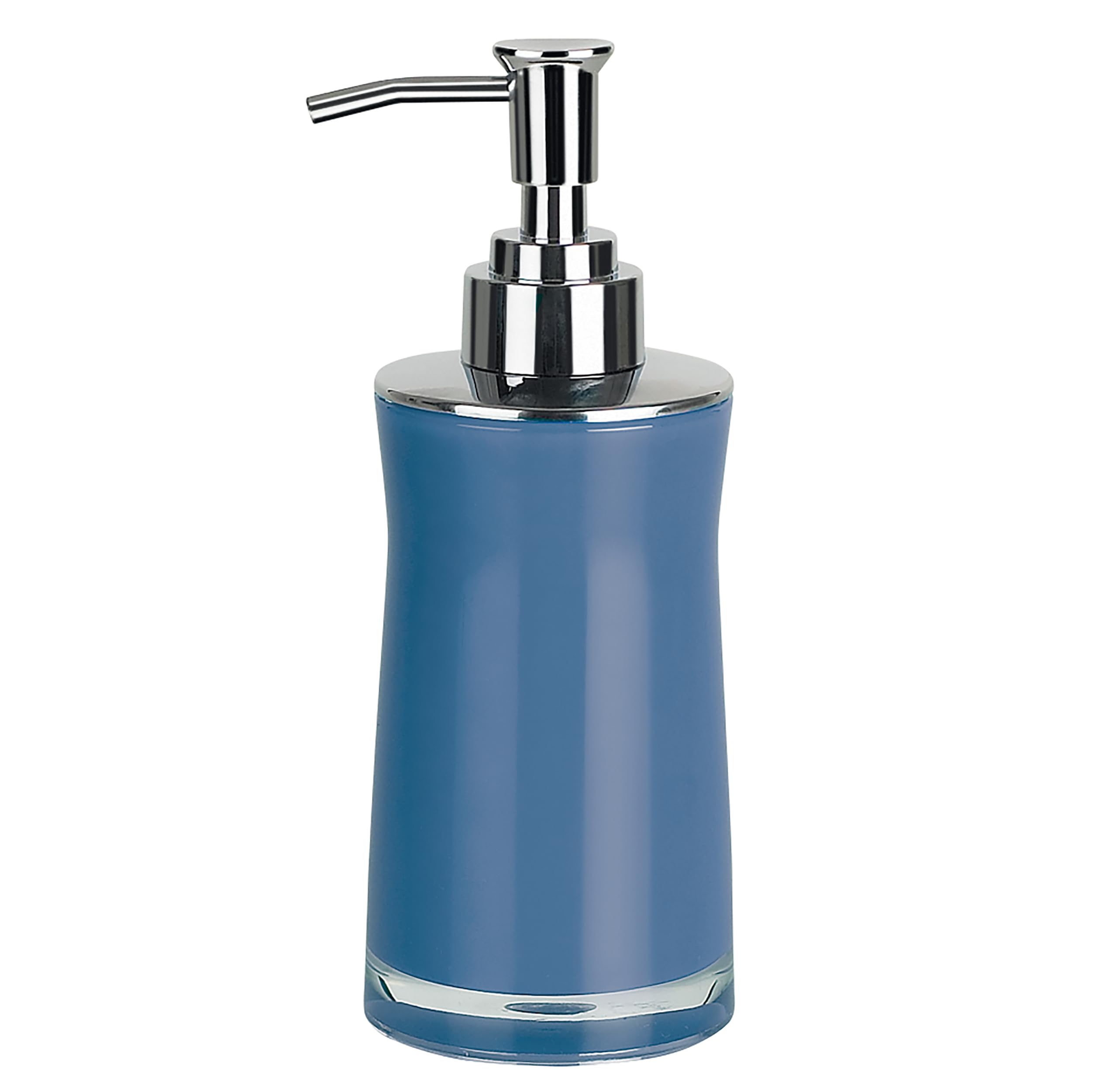 Spirella Sydney Blue Acrylic Liquid Soap Dispenser - 18.5 x 7 cm