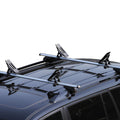 ASMSW Universal Kayak Roof Rack Saddles | Aluminum Canoe Carrier - 165 lbs