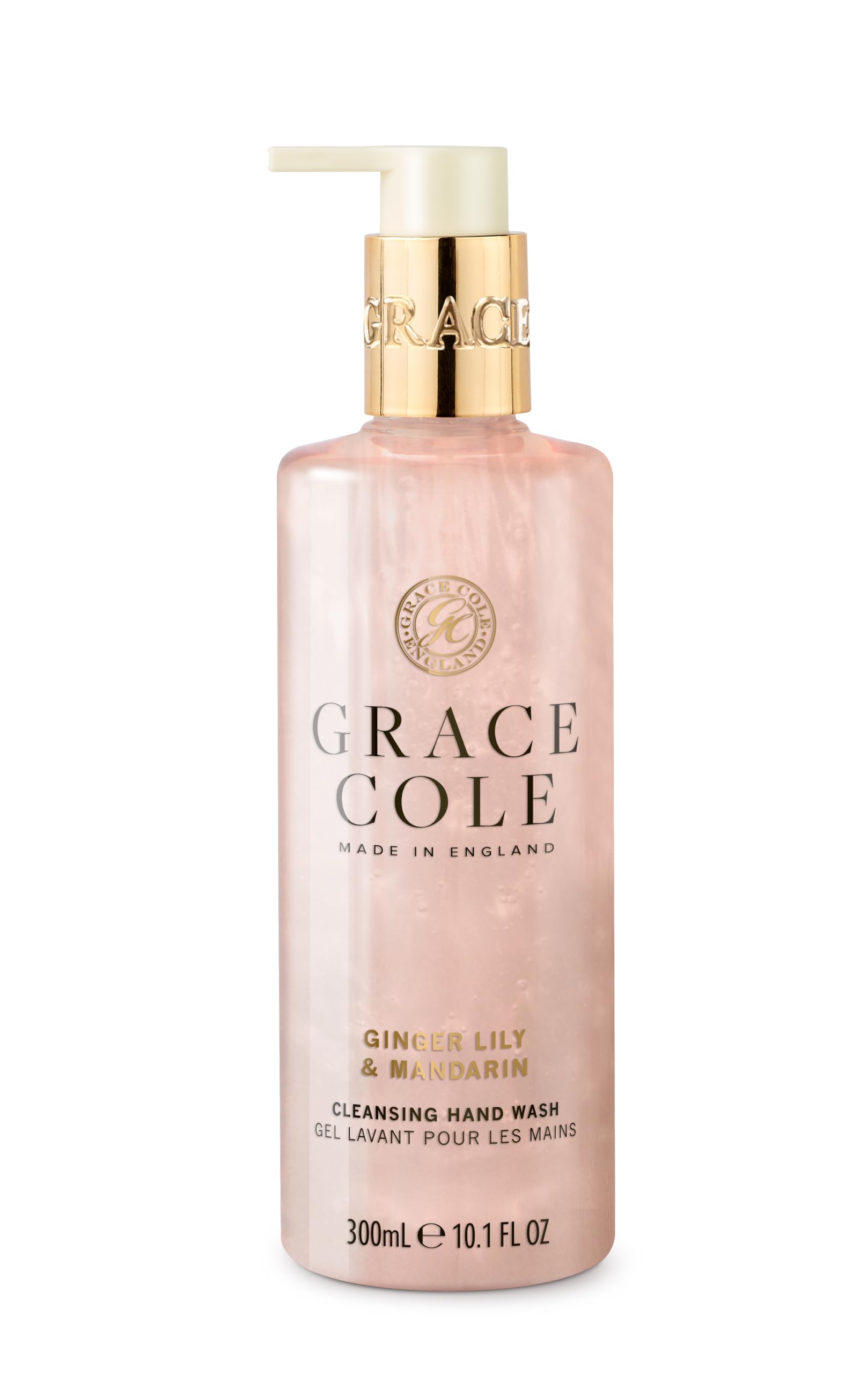 Grace Cole Ginger Lily & Mandarin Hand Wash – Vegan Liquid Soap 300ml