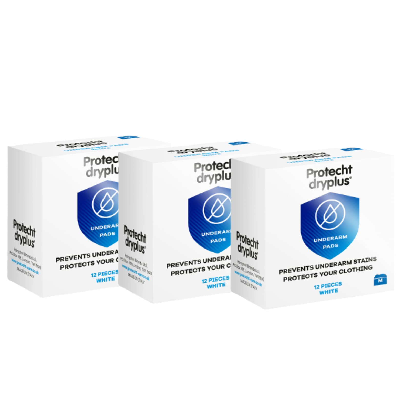Protecht DryPlus Underarm Pads – Super Absorbent Anti Sweat Shields