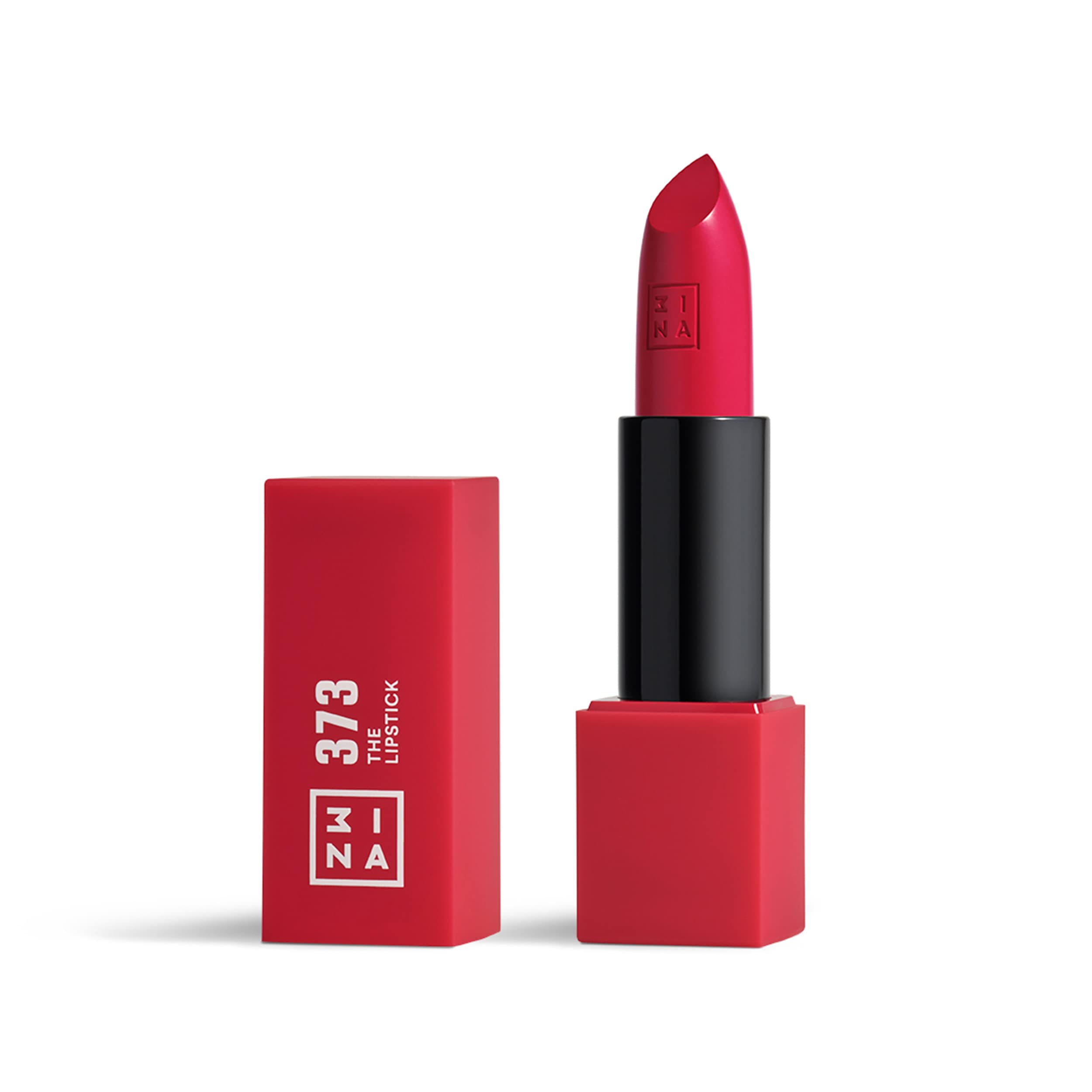 3INA MAKEUP Vegan Semi-Matte Lipstick - 373 Fuchsia - Moisturizing