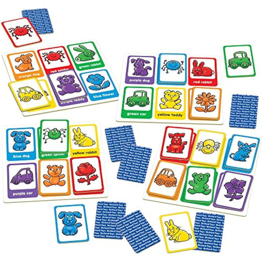 Orchard Toys Red Dog Blue Dog Lotto Game – Educational Memory Game