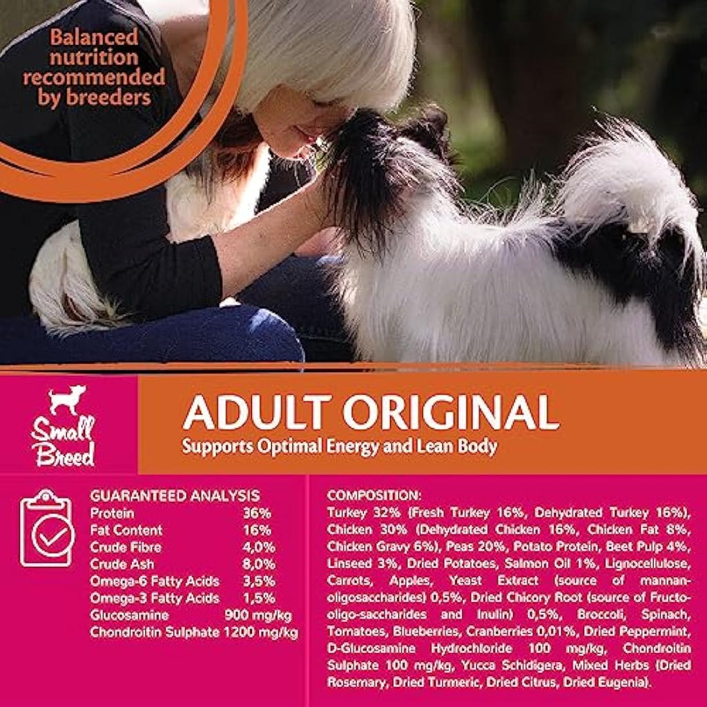Wellness CORE Small Breed Grain-Free Dry Dog Food - Chicken & Turkey 5kg