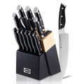 SANHUI 13-Piece Knife Set with Block | High Carbon Stainless Steel