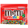 M&M'S Minis Peanut Butter Milk Chocolate Candy - 8.6 Oz Resealable Bag
