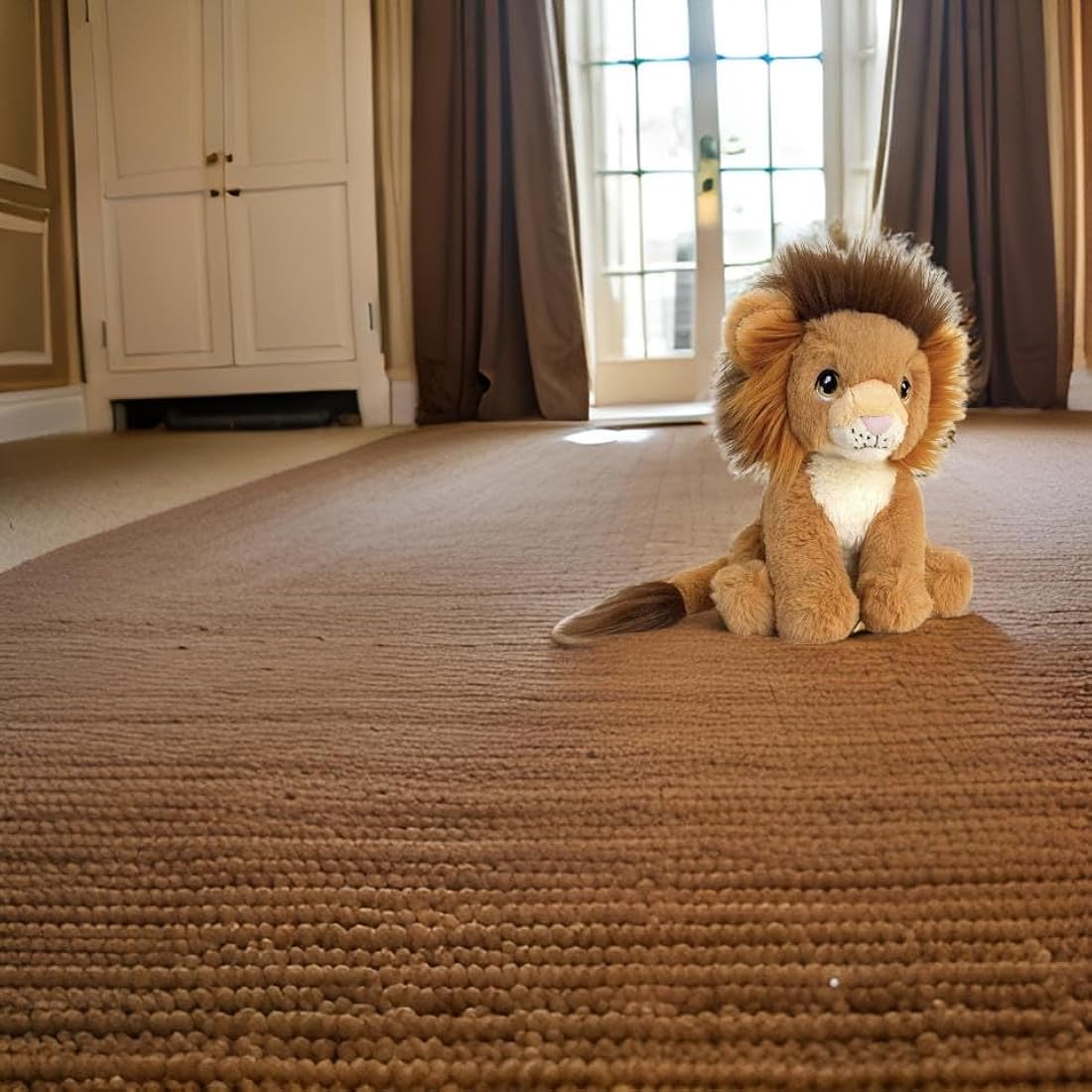 Deluxe Paws Lion Plush Toy – 18cm Recycled Eco-Friendly Soft Toy
