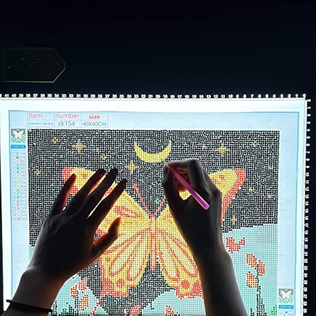 A2 Artist Tracing Light Box – 5500 Lux Dimmable LED Pad