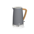 Swan Nordic 1.7L Electric Jug Kettle – Fast Boil, Matte Slate Grey