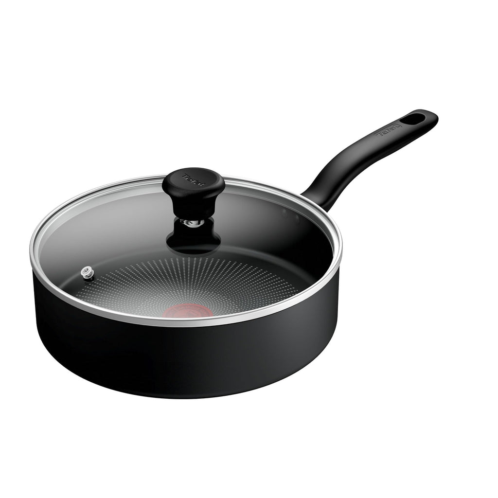 Tefal Titanium Essential Non-Stick Sautepan with Lid – 26cm