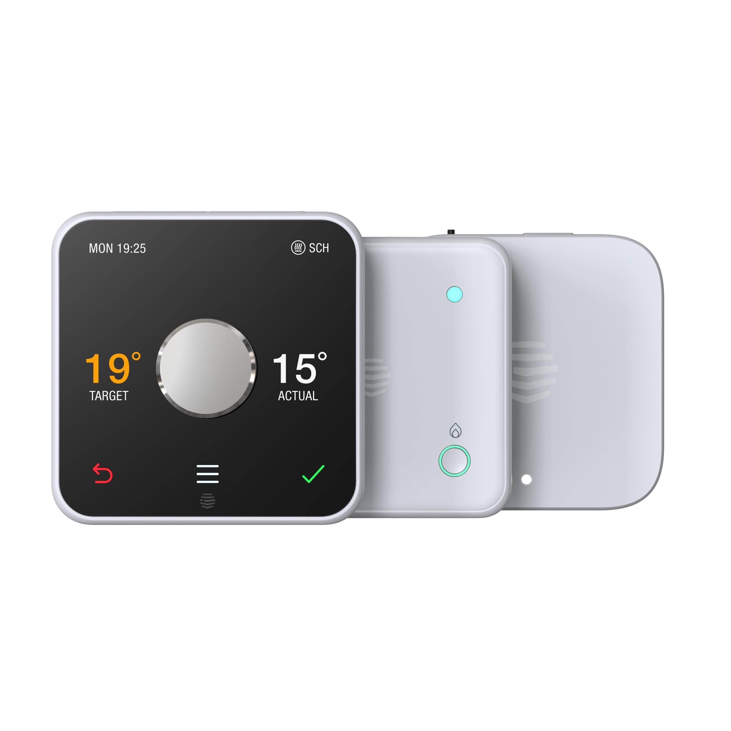 Hive Smart Thermostat for Combi Boilers with Nano 3 Hub | White