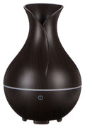 SIXTOL Bloom Ultrasonic Aroma Diffuser & Humidifier - Dark Wood 200ml