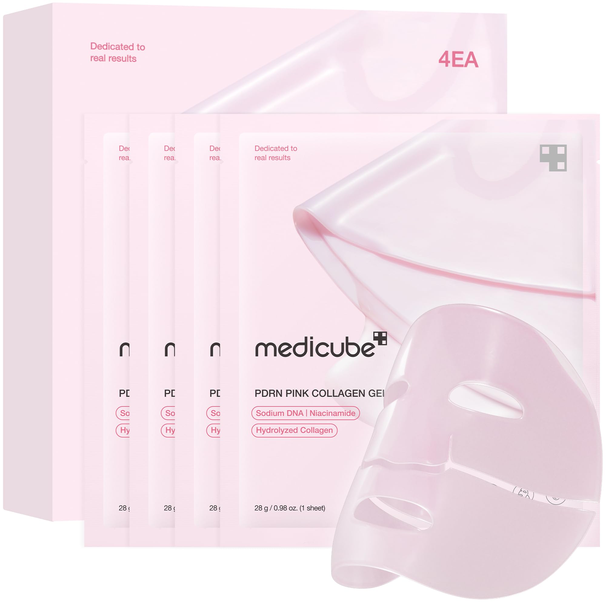 Medicube Salmon DNA PDRN Collagen Jelly Mask | Hydrating Glass Skin
