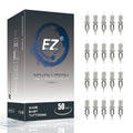 EZ Revolution Bugpin Tattoo Cartridge Needles - 50pcs Mixed Round Liner