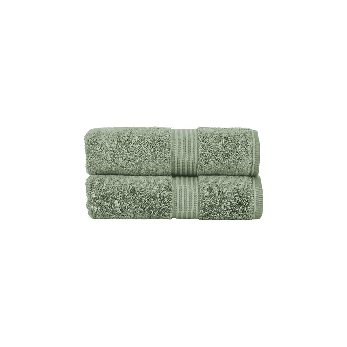 Christy Supreme Hygro Hand Towels - 2 Pack - Supima Cotton - Bay Leaf