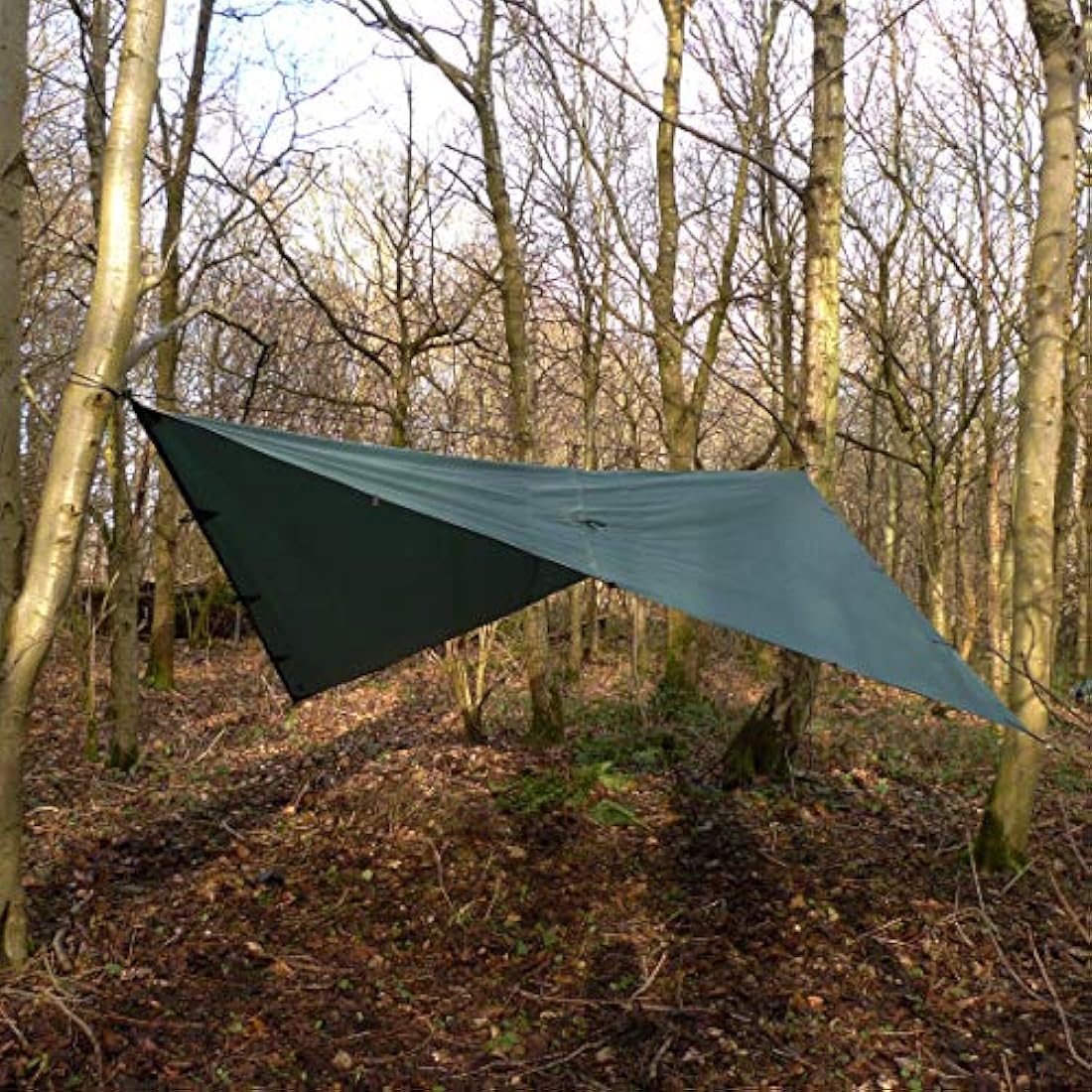 DD Hammocks Tarp 3.5 x 3.5 – Waterproof Lightweight Camping Shelter