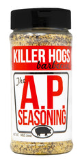 Killer Hogs BBQ AP Rub – All Purpose Meat Seasoning and Garlic Rub, 340g