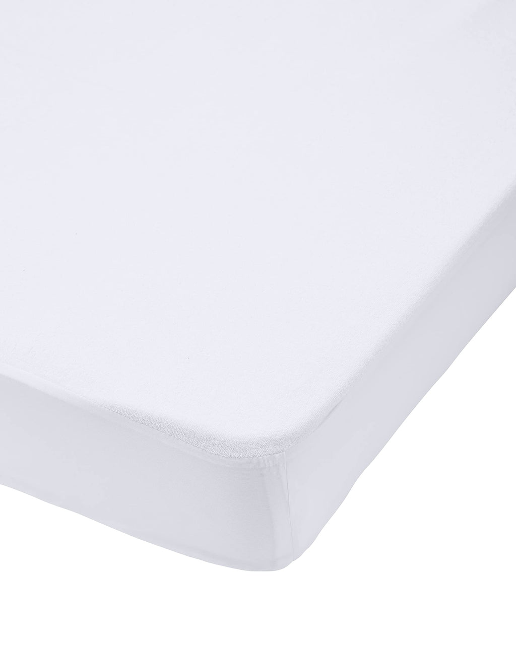 Dodo Cosy Terry Mattress Protector, White, 200 x 160 cm - image 3