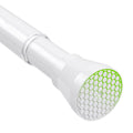 Extendable Shower Curtain Rod | 75-160cm White Tension Pole