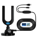 Diswoe Indoor TV Aerial with Signal Booster | 4K 1080P HDTV Antenna