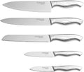 Nuovva 5-Piece Stainless Steel Kitchen Knife Set with Gift Box