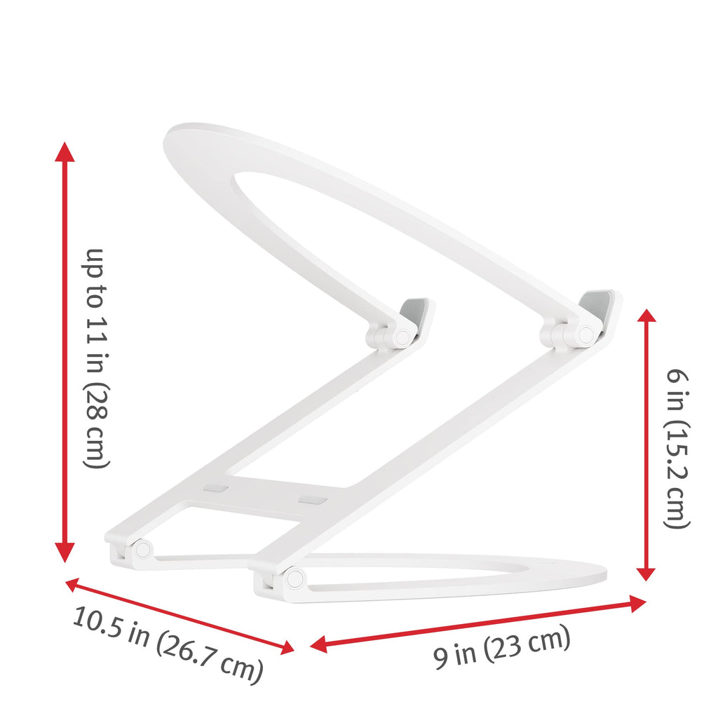 Twelve South Curve Flex – Adjustable Aluminum Laptop Stand for 10-17"