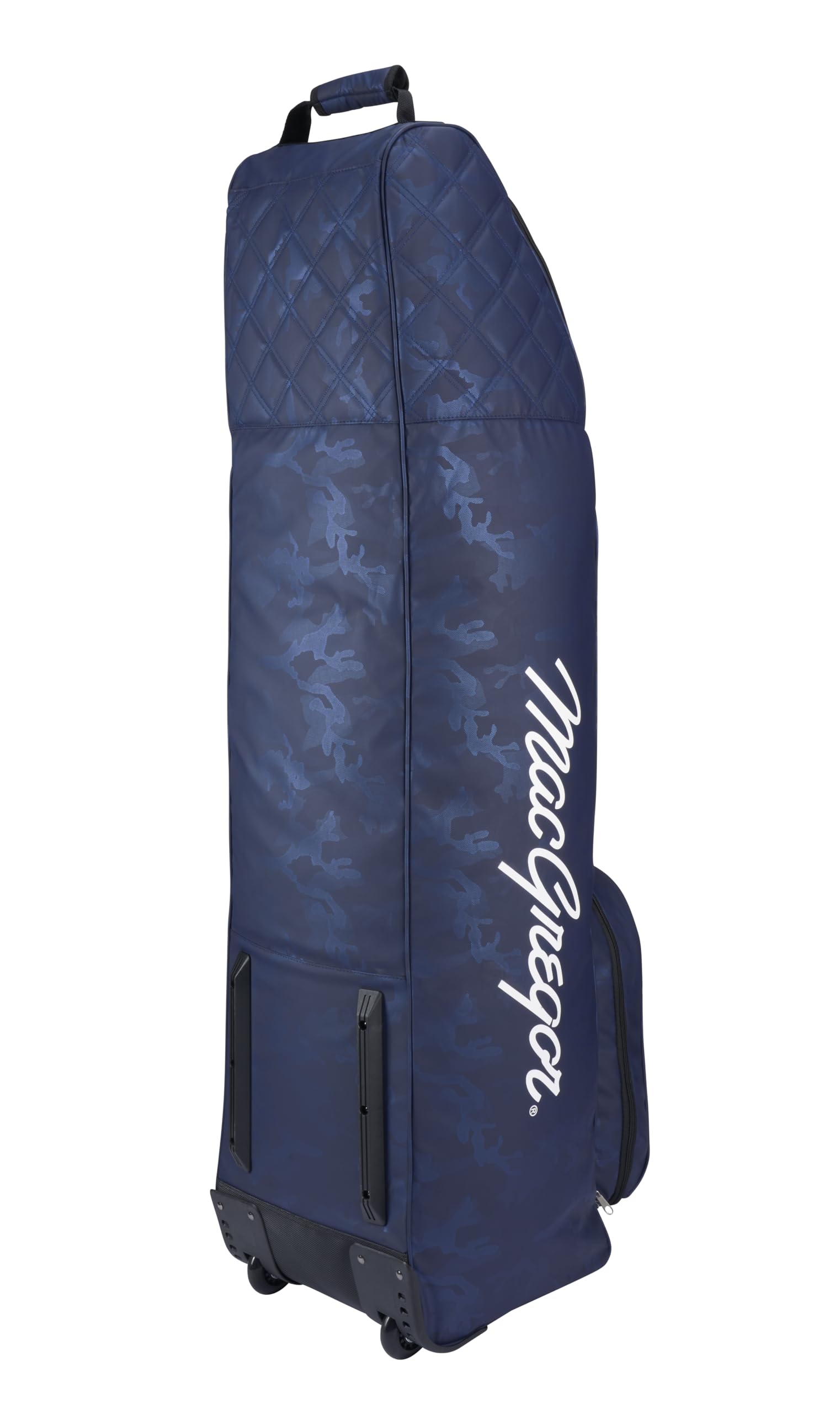 MacGregor VIP Deluxe Wheeled Golf Travel Cover - Navy/Camo Polyester