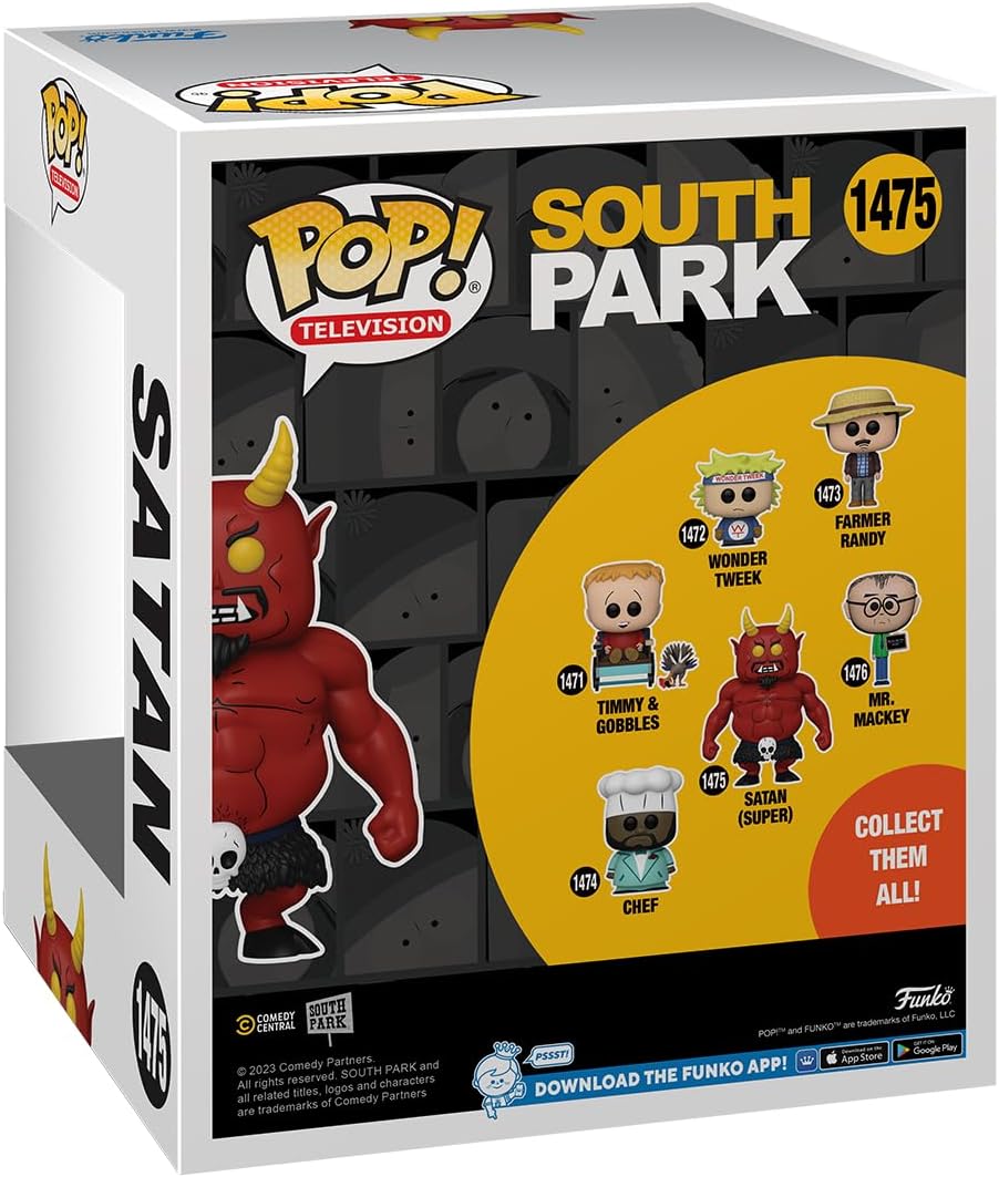 Funko Pop! Super: South Park – Satan 6-Inch Vinyl Collectible Figure