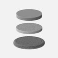 HOTO Electric Spin Scrubber Cleaning Pads – 3PCS Microfiber Refills