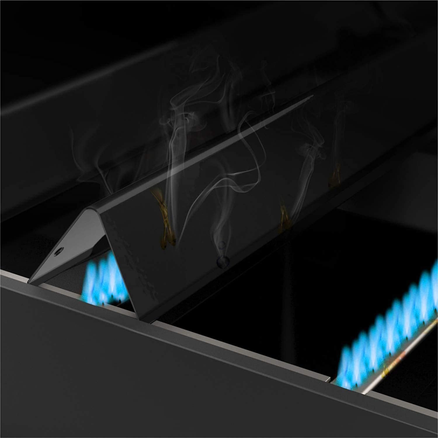 Onlyfire Porcelain Steel Flavorizer Bars for Weber Genesis II 300 - 5 Pack