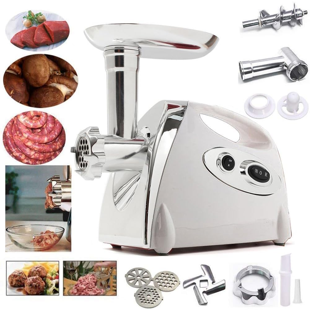 LUKVCIY Electric Meat Grinder - 2800W Mincer and Sausage Maker Kit