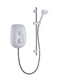 Mira Vie 9.5 kW Electric Shower - White/Chrome Bathroom Unit